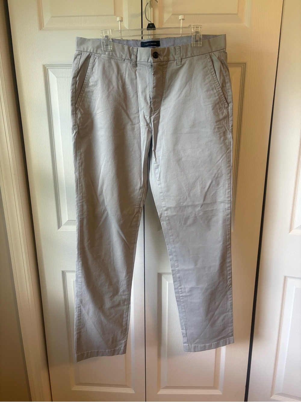 Tommy Hilfiger Light Gray Men's Chinos